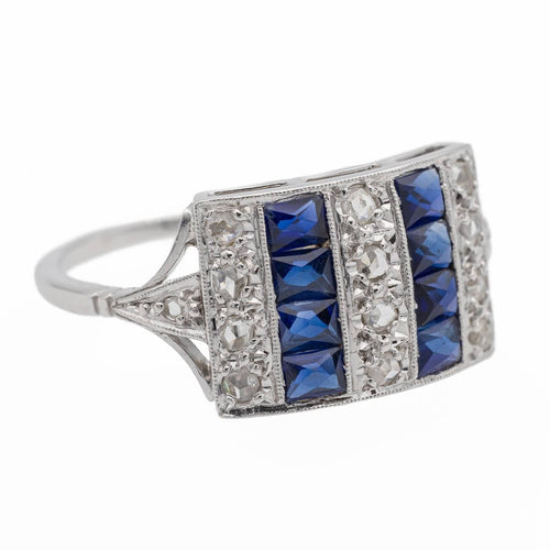 Bague 55.5 Bague Bandeau Platine Diamant 58 Facettes 2542735CN