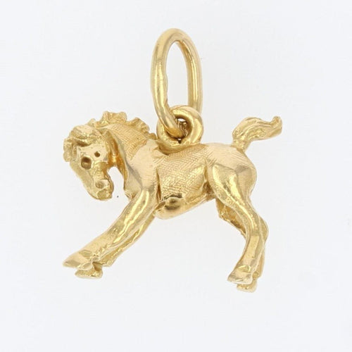 Pendentif Pendentif cheval en or 58 Facettes 15-173B