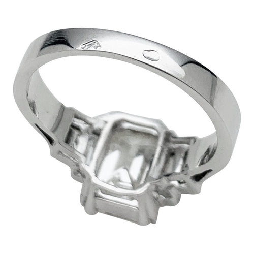 Bague 54 Bague diamant 3,05 carats en or blanc. 58 Facettes 30698