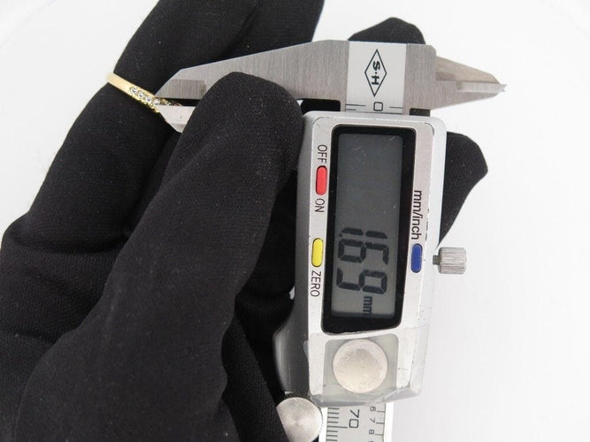 Bague 51 vintage bague monture VAN CLEEF & ARPELS sertie de 11 diamants 0.88ct t51 58 Facettes 250925