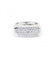 Bague 52 / Blanc/Gris / Or 750‰ Bague pavage Diamants 58 Facettes 220555R