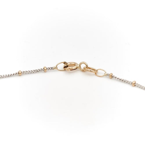 Collier Collier Or blanc 58 Facettes 1969317CN