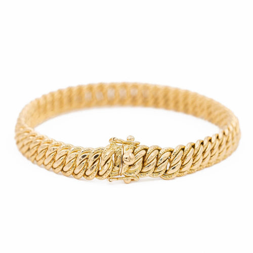 Bracelet Bracelet Maille américaine Or jaune 58 Facettes 2282955CN