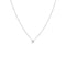 Collier Collier JOIKKA Joan en Or Blanc 750/1000 58 Facettes 60204-55825