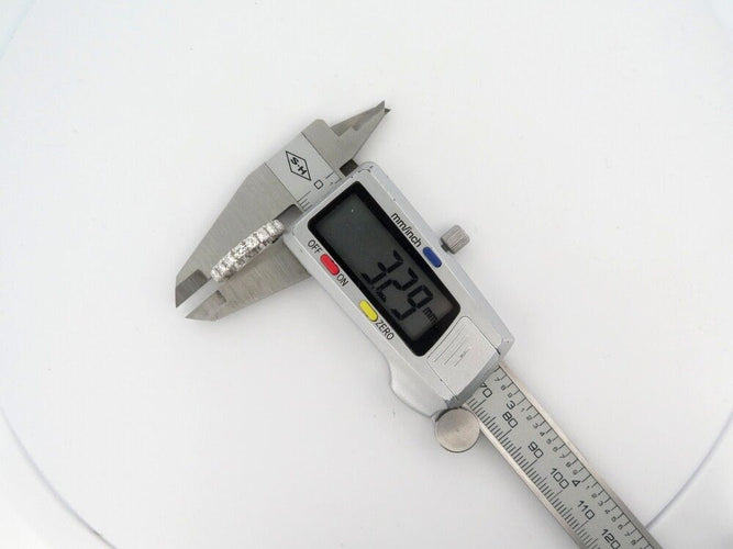 Bague 55 bague alliance t55 en or blanc 18k pavage complet 18 diamants 1.7ct 58 Facettes 252656