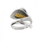Bague 51 Bague Arum saphirs jaunes 58 Facettes 29248