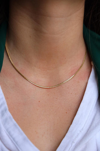 Collier Collier Maille anglaise Or jaune 58 Facettes 2218646CN