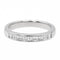 Bague 51.5 Bague Demi alliance Or blanc Diamant 58 Facettes 2618254CN