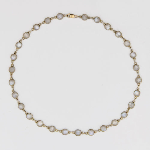 Collier Collier en pierre de lune 58 Facettes 18-338