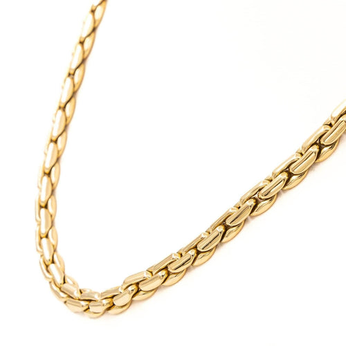 Collier Collier Maille Haricot Or jaune 58 Facettes 2107630CN