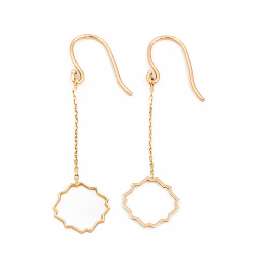 Boucles d'oreilles Boucles d'oreilles Transparence Or rose 58 Facettes 578913RV