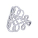 Bague 54 Bague Messika, "Promess", or blanc, diamants. 58 Facettes 32392