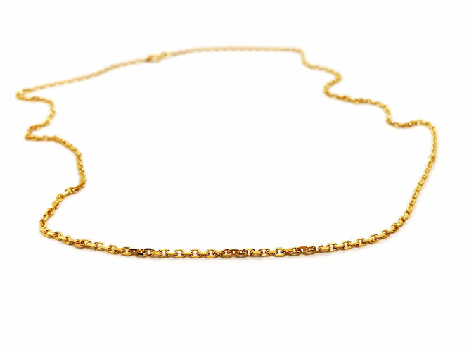 Collier Collier Maille forçat Or jaune 58 Facettes 1599841CN