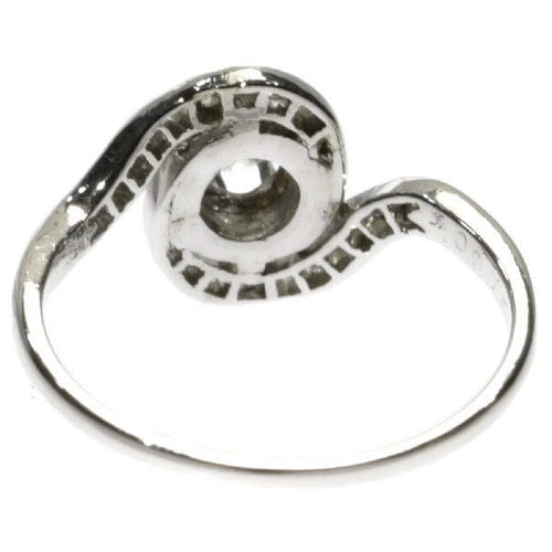 Bague 54 Bague avec diamants 58 Facettes 16046-0090