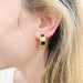 Boucles d'oreilles Boucles d'oreilles Boucheron, "Les Plurielles", en or jaune, diamants, bois d'amourette. 58 Facettes 32822