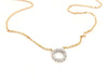 Collier Collier Or rose Diamant 58 Facettes 579191RV