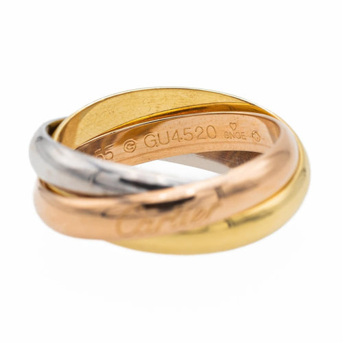 Bague 55 Cartier Bague Trinity Or jaune 58 Facettes 2420315CN