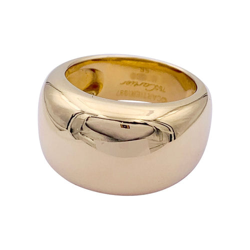 Bague 56 Bague Cartier "Paris Nouvelle vague" en or jaune. 58 Facettes 32813