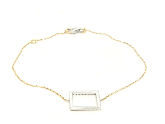 Bracelet Bracelet Graphique Or rose Diamant 58 Facettes 579213RV