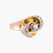 Bague Or Jaune / Diamants BAGUE  « TOURBILLON » OR & DIAMANTS 58 Facettes BO/220035