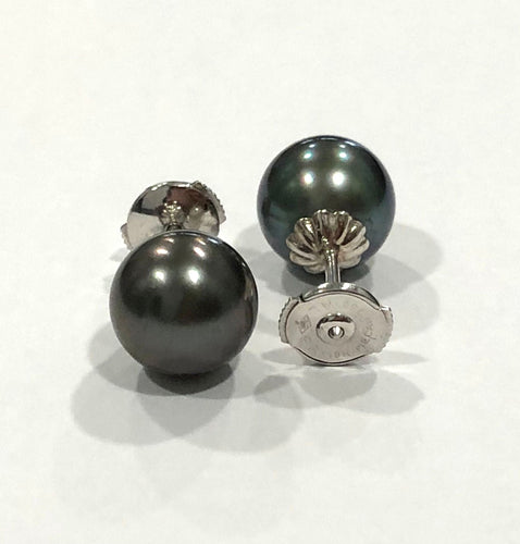 Boucles d'oreilles Boucles d'oreilles perles de Tahiti 58 Facettes