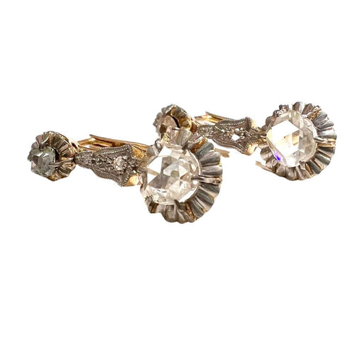 Boucles d'oreilles BOUCLES D'OREILLES D'ÉPOQUE ART DÉCO 1930-35 58 Facettes