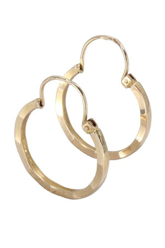 Boucles d'oreilles CRÉOLES MODERNES 58 Facettes 067061