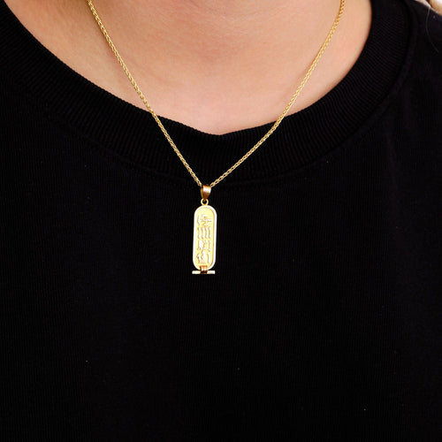 Pendentif Pendentif Cartouche égyptien 58 Facettes 1