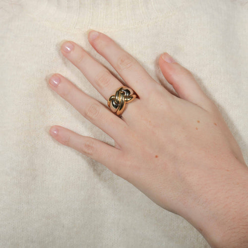 Bague 50 Bague Wempé 2 ors 58 Facettes 8400