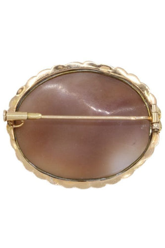 Broche BROCHE CAMÉE NYMPHE AVEC CHEVAUX 58 Facettes 059161