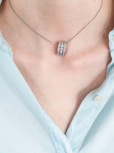 Pendentif Pendentif sur chaîne Diamants 58 Facettes