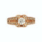 Bague 53 Bague Mauboussin Chance of Love n°3 or rose 58 Facettes 1-1080/1