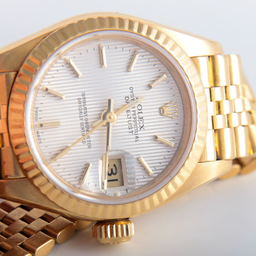 Montre Montre Oyster Dame Or jaune 58 Facettes 110.48