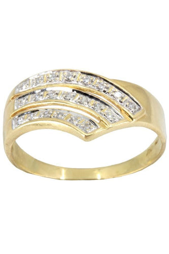 Bague BAGUE MODERNE DIAMANTS 58 Facettes 051361