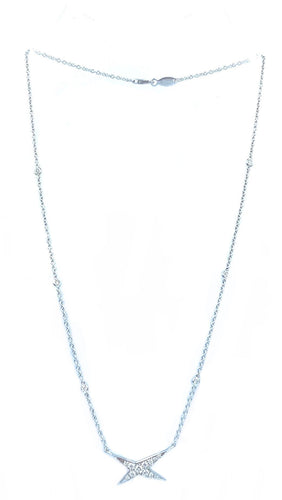 Collier Mauboussin - Collier "Mes Nuances à Toi" or blanc et diamants 58 Facettes