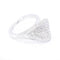 Bague 54.5 Bague Pavée Diamants Or blanc 58 Facettes D359899JC