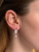 Boucles d'oreilles Boucles d'oreilles feuilles diamants 58 Facettes 761231