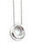 Collier Chaumet. Pendentif Lien or blanc 18K 58 Facettes