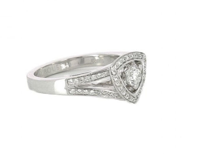 Bague 57 Bague Mauboussin "Dream and Love" 58 Facettes