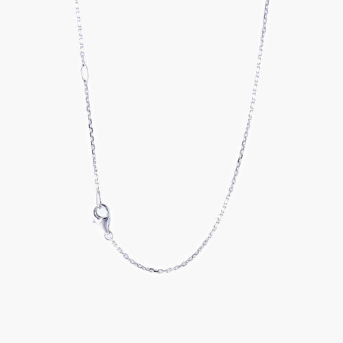 Collier Pendentif sur chaîne Diamant Poire 58 Facettes