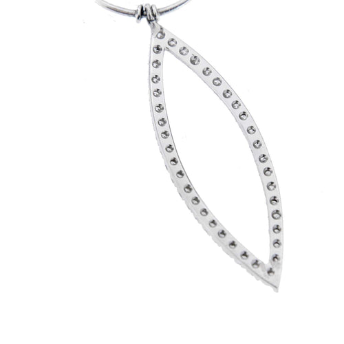 Collier Collier or blanc diamants 58 Facettes 8119