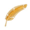 Broche Broche plume or jaune ciselé 58 Facettes CVBR39
