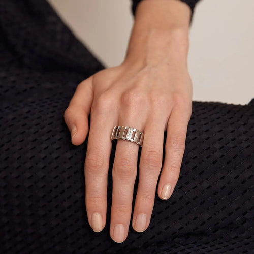 Bague CHAUMET- bague class one, or blanc, diamants 58 Facettes BO/230007 STA