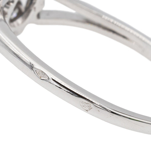 Bague 59 Bague Pompadour Or blanc Saphir 58 Facettes 2543081CN