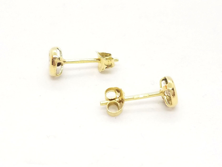 Boucles d'oreilles Boucles d'oreilles Or jaune Diamant 58 Facettes 579266RV