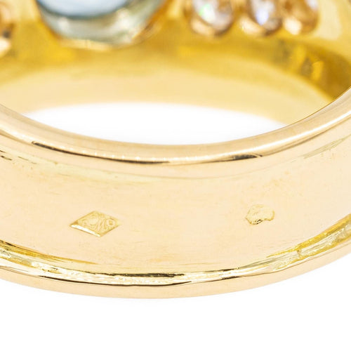 Bague 53 Bague Bandeau Or jaune Topaze 58 Facettes 2381953CN