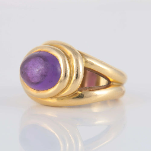 Bague Bague Tourbillon Vintage Améthyste 58 Facettes