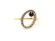 Bague 56 Bague Or jaune Saphir 58 Facettes 870456CD