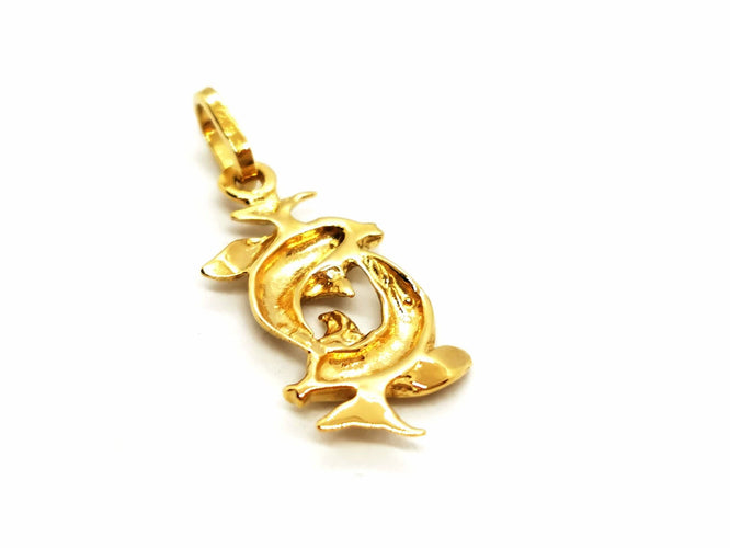 Pendentif Pendentif Poisson Or jaune 58 Facettes 1629934CN
