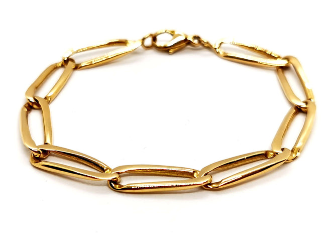 Bracelet Bracelet Maille cheval Or jaune 58 Facettes 1468363CN